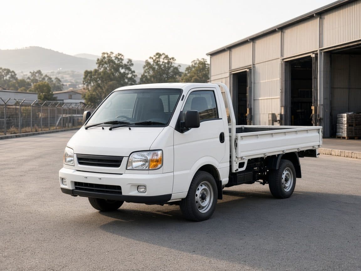 White Hyundai H100 bakkie